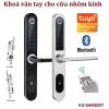 khoa-cua-thong-minh-van-tay-tuya-bluetooth-cho-cua-nhom-kinh-kg-n8500t-dieu-khien-mo-cua-tu-xa-qua-app-smart-life - ảnh nhỏ 2